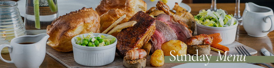 Sunday Menu at The Engineer